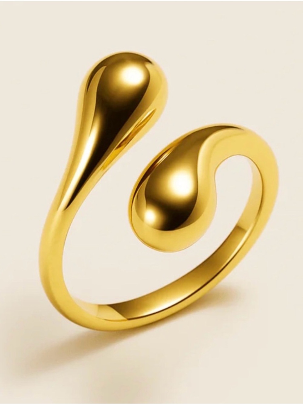 Louise Carter Cascara Ring - Women's Jewelry - Gold PVD Ring - Picture 3 of 4